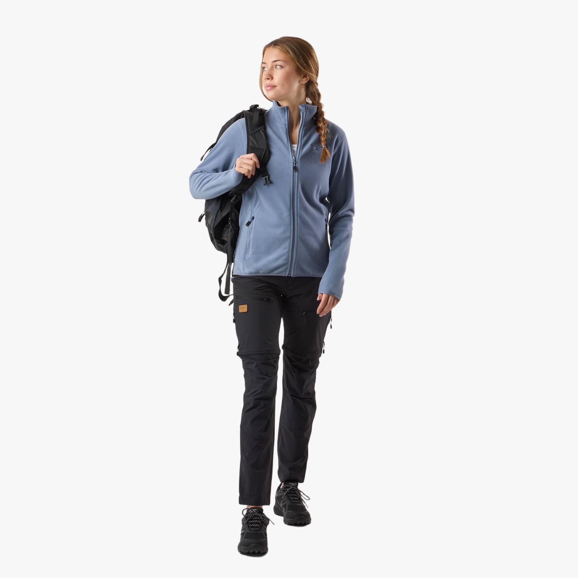 Veste polaire randonnée femme flc_fullzip Stryn 3/8