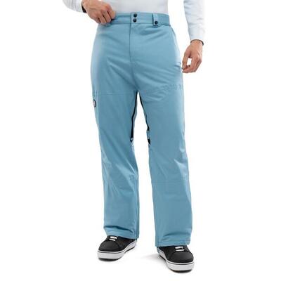 Heren wintersport snowboard broek voor p1 kiroro blauw
