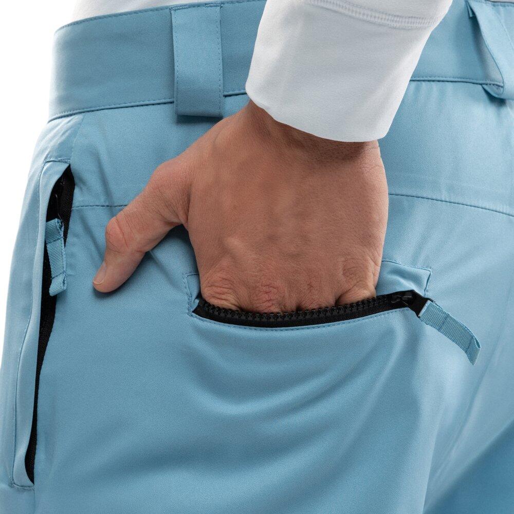 Pantalón de nieve hombre esquí y nieve P1 Kiroro Azul 4/7
