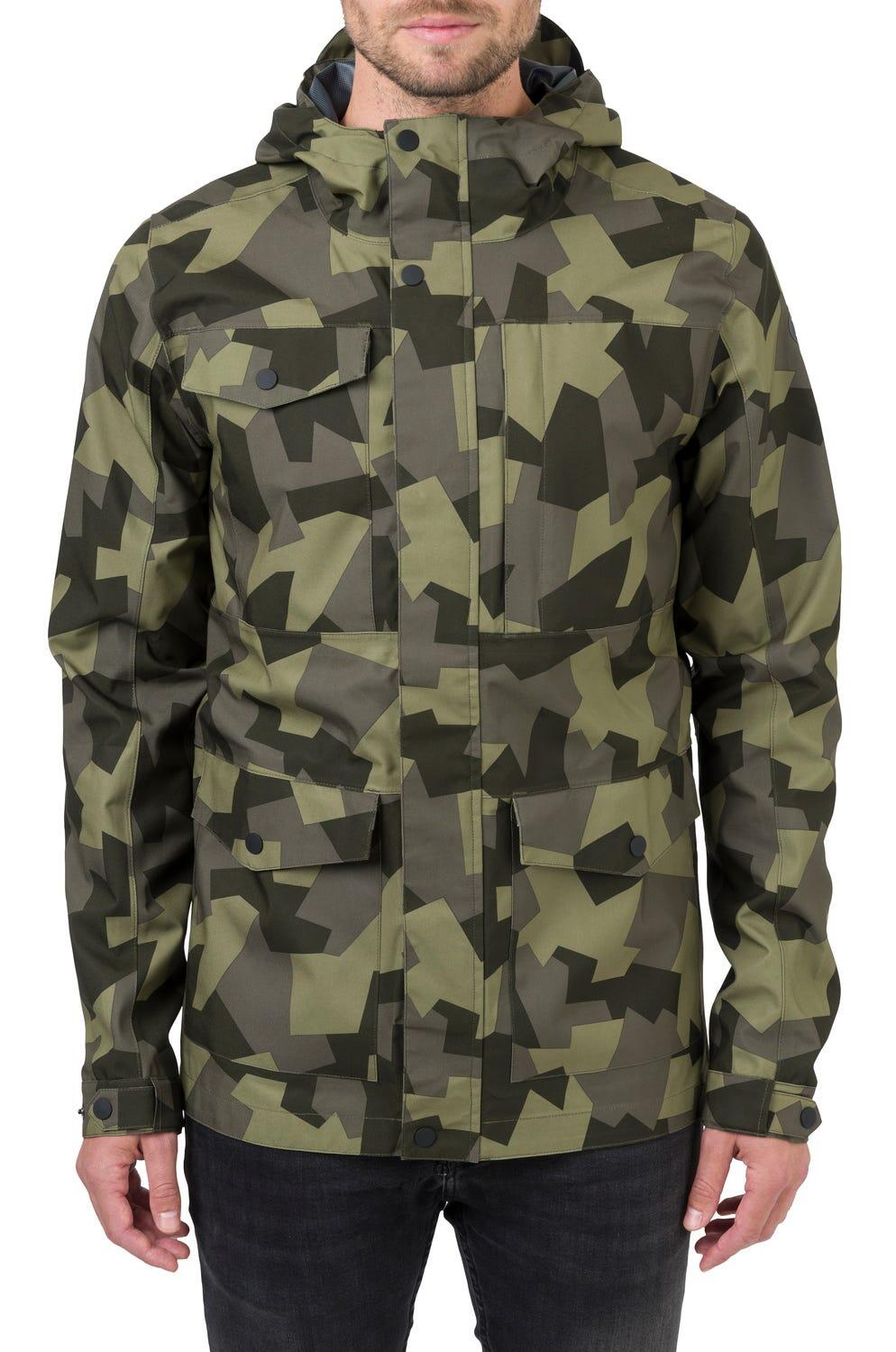 Pocket Giacca antipioggia Urban Outdoor Uomini  Green 2/7