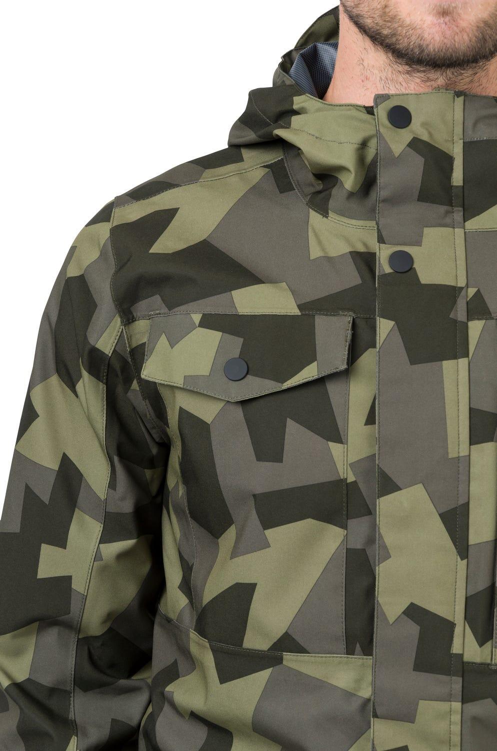 Pocket Giacca antipioggia Urban Outdoor Uomini  Green 7/7