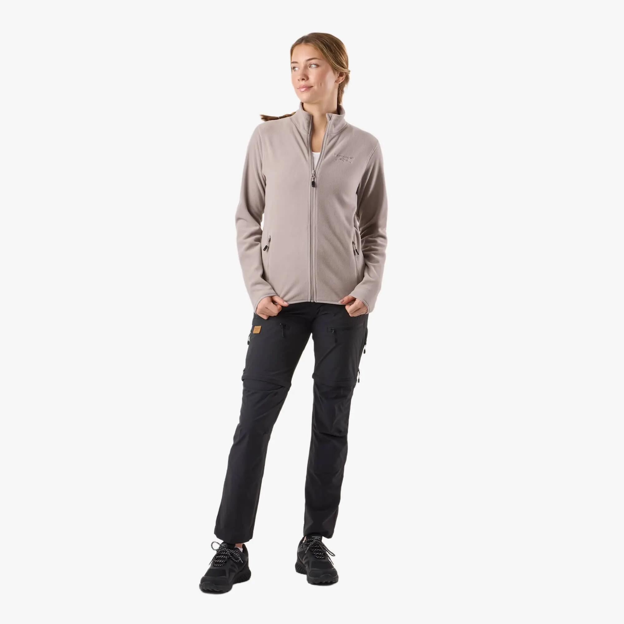 Damen Wandern Fleece Full-Zip 4-Wege-Stretch Stryn 3/8