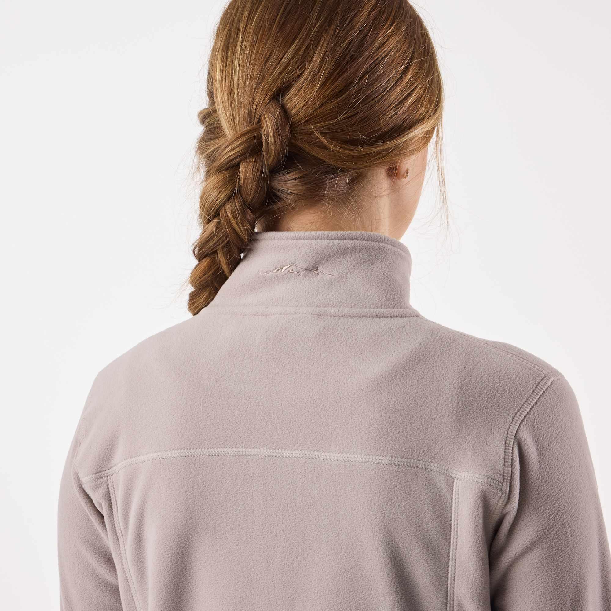 Polaire randonnée femme manches longues zippée intégralement Stryn 6/7