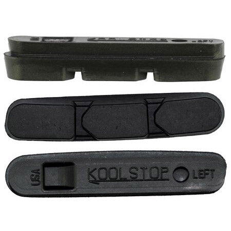 Koolstop R15 SR Brake Pads — Black, 2 pcs, Compatible with Campagnolo