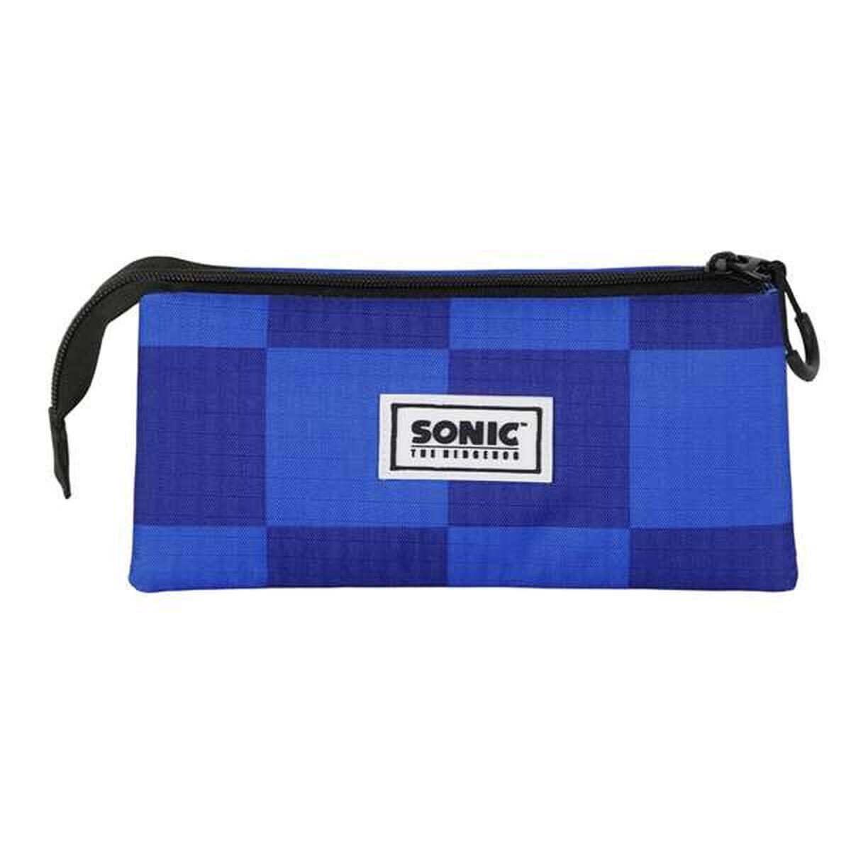 Trousse Fourre-Tout Triple SONIC THE HEDGEHOG Bleu 4/4