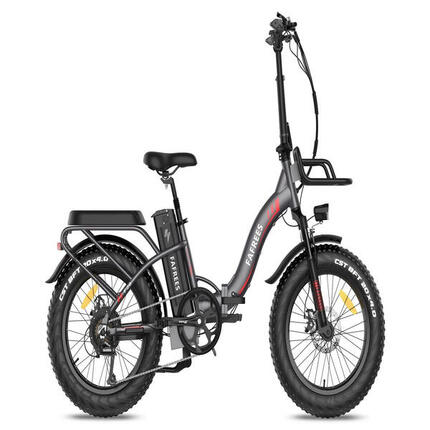 FAFREES F20 Max elektrische fiets 500W, 1080Wh schijfremmen Zwart