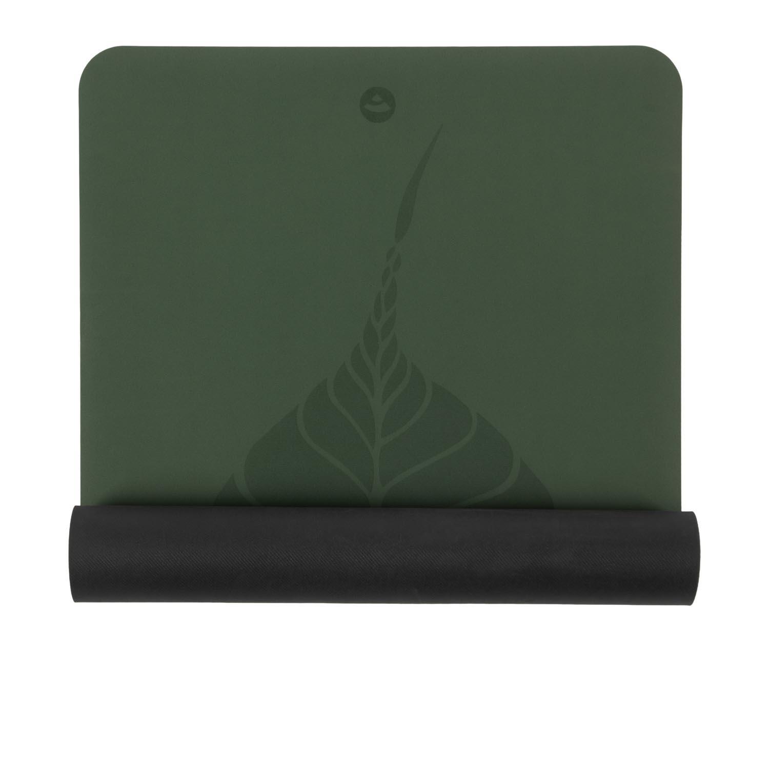 Comfortabele en slipvaste yogamat Bodhi Phoenix 4 mm Bladeren 2/6