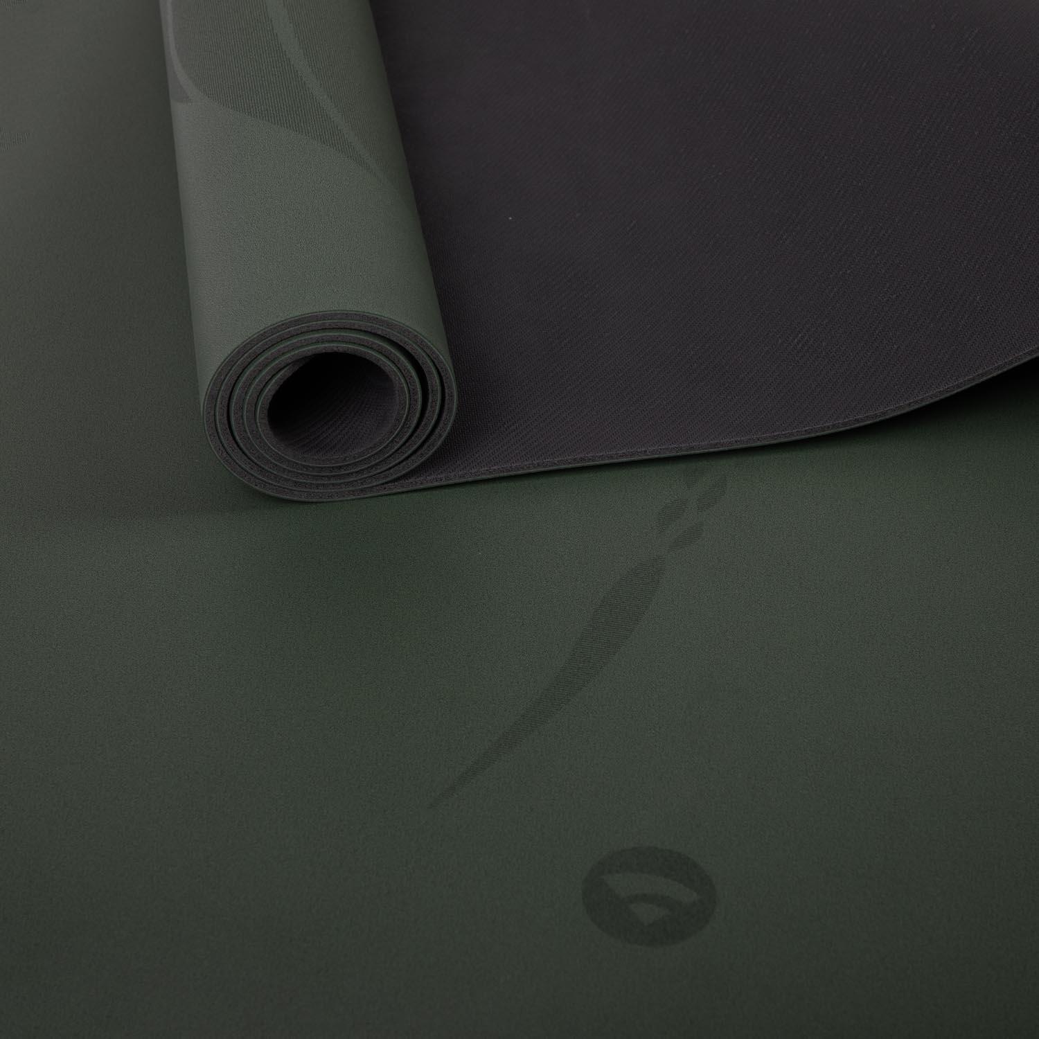 Comfortabele en slipvaste yogamat Bodhi Phoenix 4 mm Bladeren 5/6