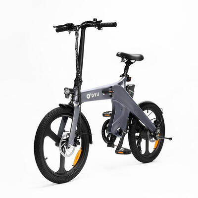 Elektrische fiets voor volwassenen dyu t1 batterij 36v10ah band 20 inch