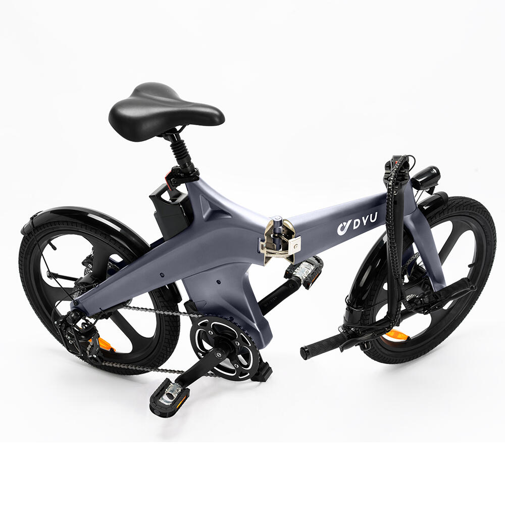 Vélo électrique pliant DYU T1, compact et urbain, 20 pouces 5/7