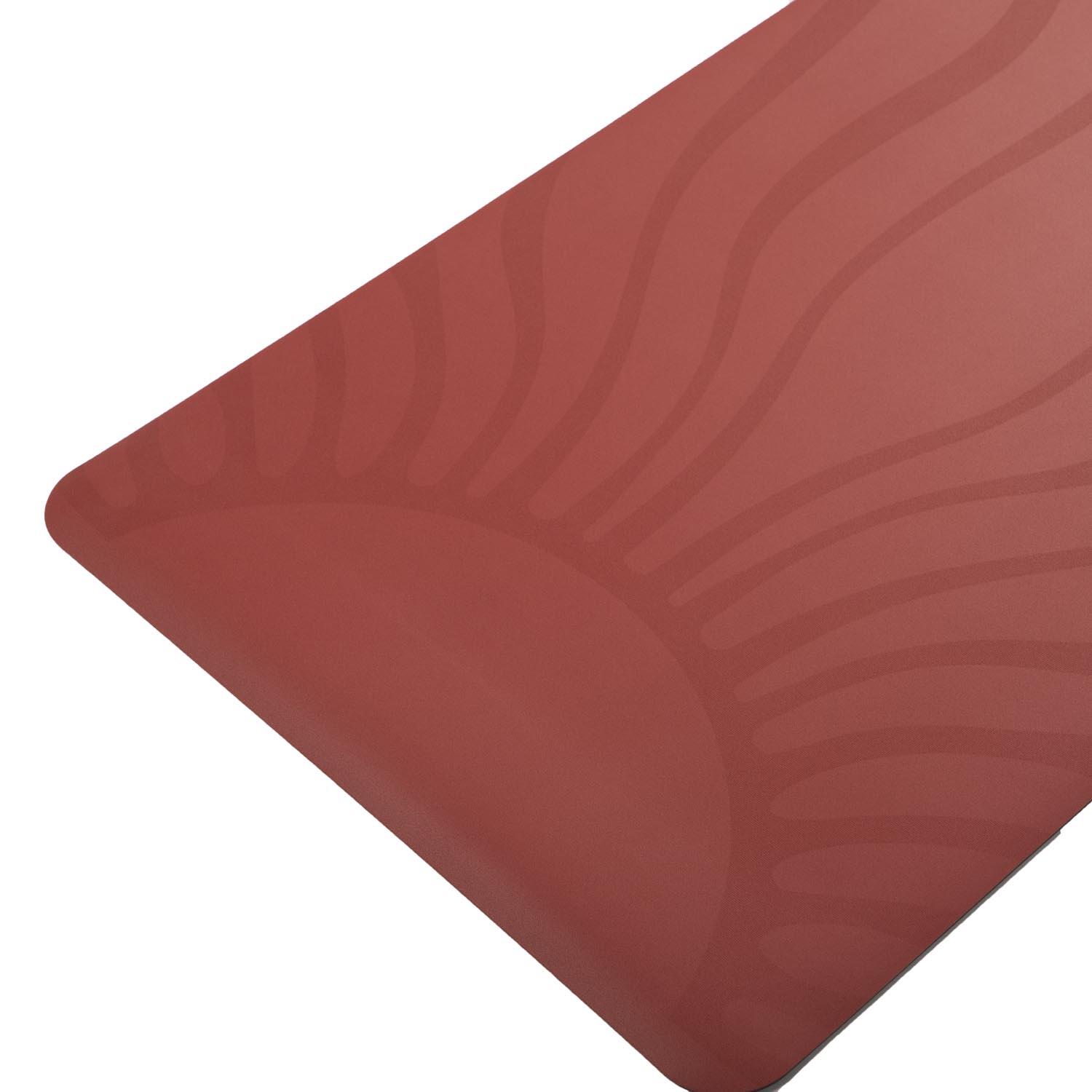 Comfortabele en slipvaste yogamat Bodhi Phoenix 4 mm Rising Sun 6/6
