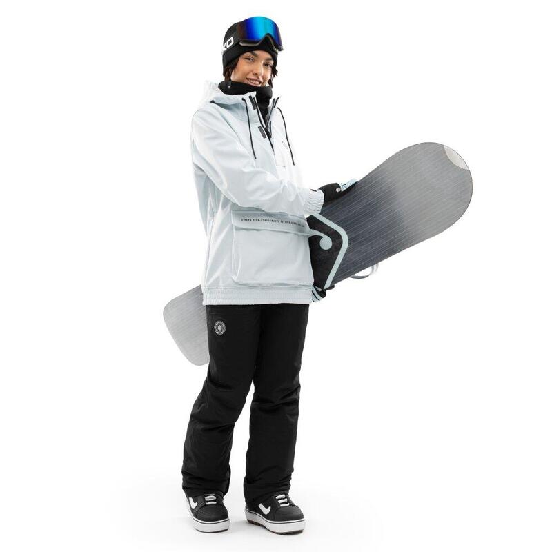 Jacheta de snowboard pentru femei W3-W Shiga Albastru