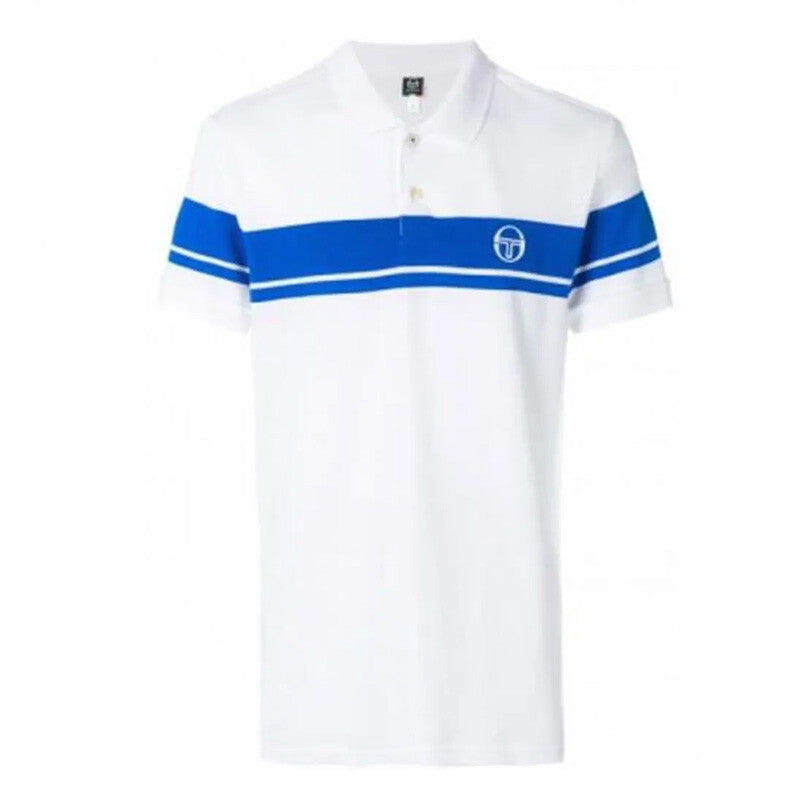 Sergio Tacchini - Polo Sergio Tacchini Young Line - Polo Manches Courtes - Blanc - Decathlon