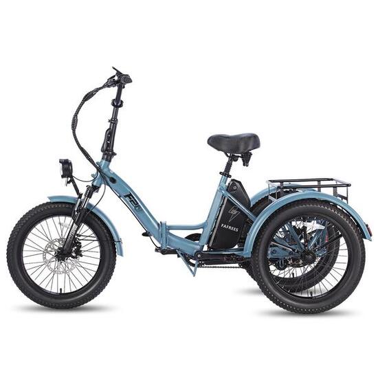 FAFREES F20 Mate Bicicletta Elettrica500W 48V18.2AH Grigio Blu