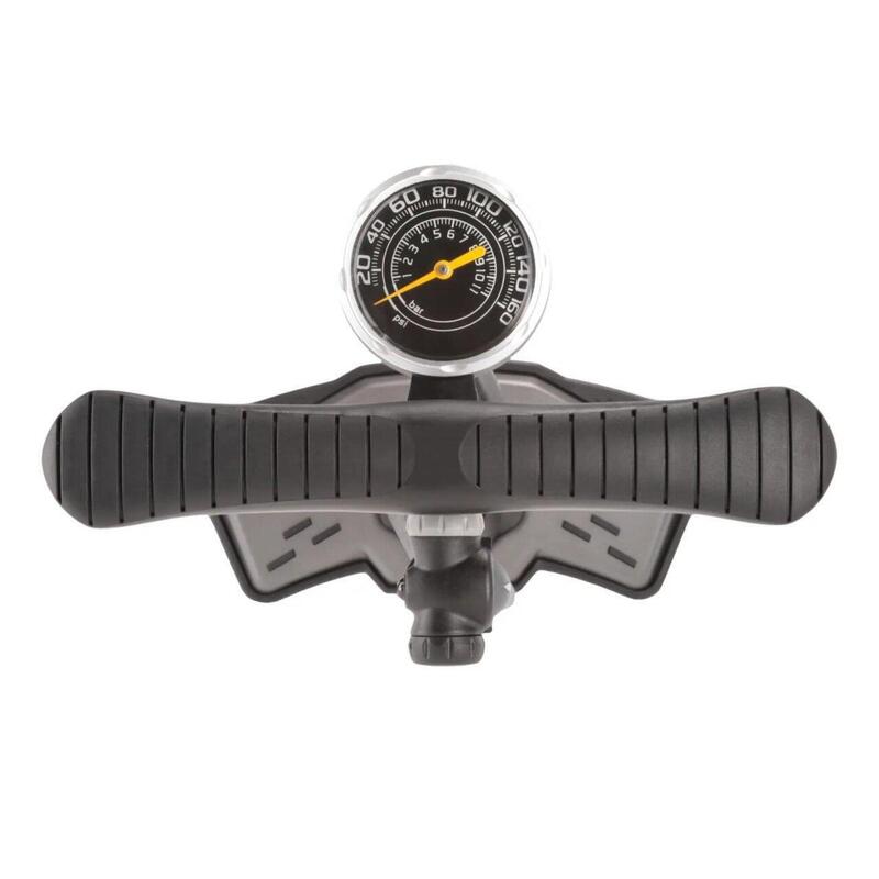 Pompă de podea cu manometru Kross Hurricane 160 PSI