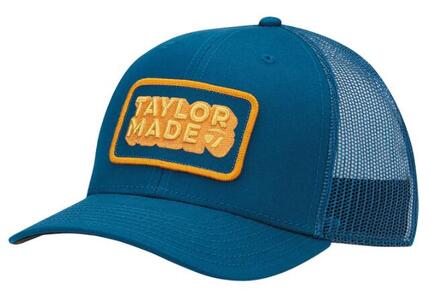 TaylorMade New Retro Trucker Hat, Golfkappe für Herren, Indigo