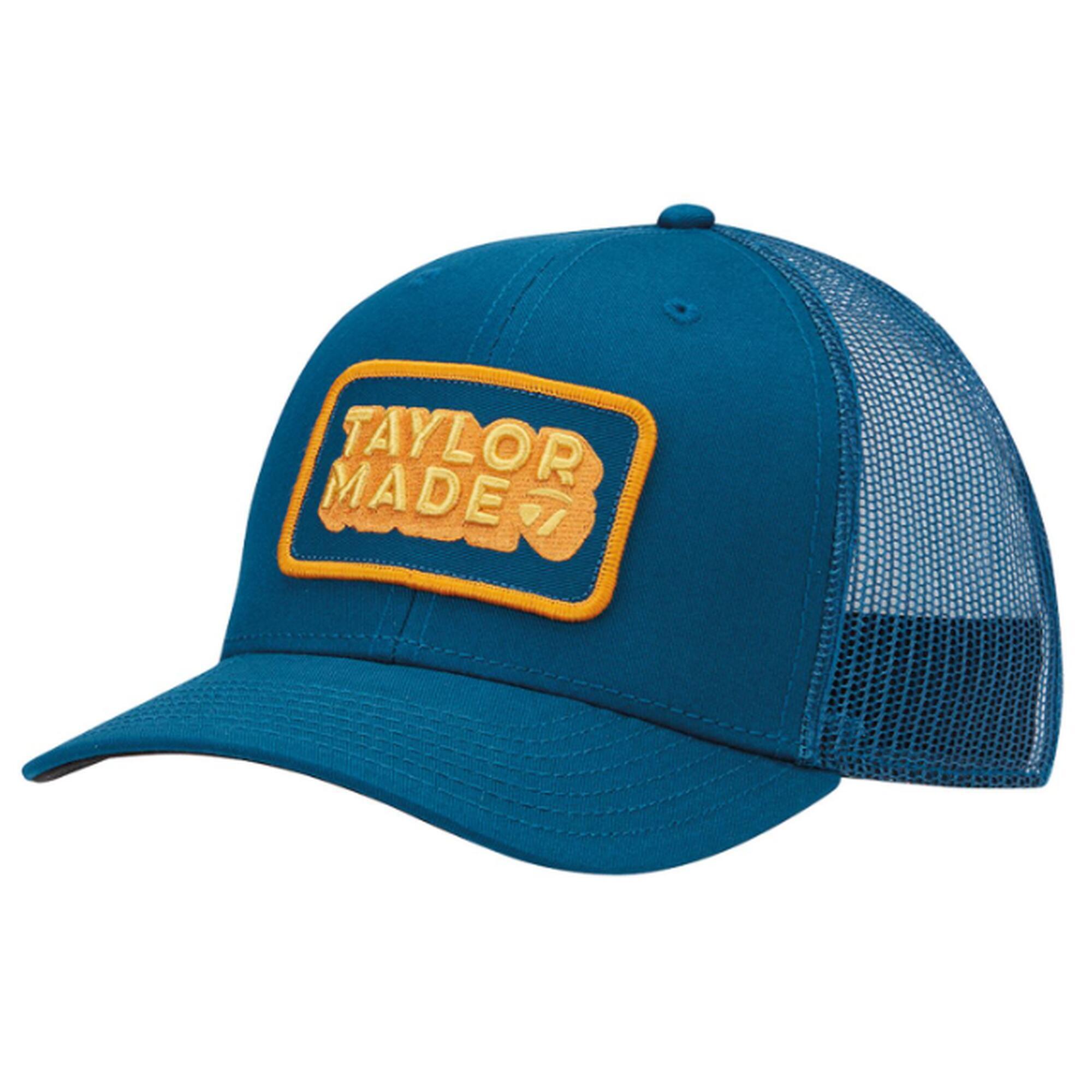 Taylormade - Taylormade New Retro Trucker Hat, Casquette De Golf Pour Homme, Indigo - Casquette - Bleu - No Size - Decathlon