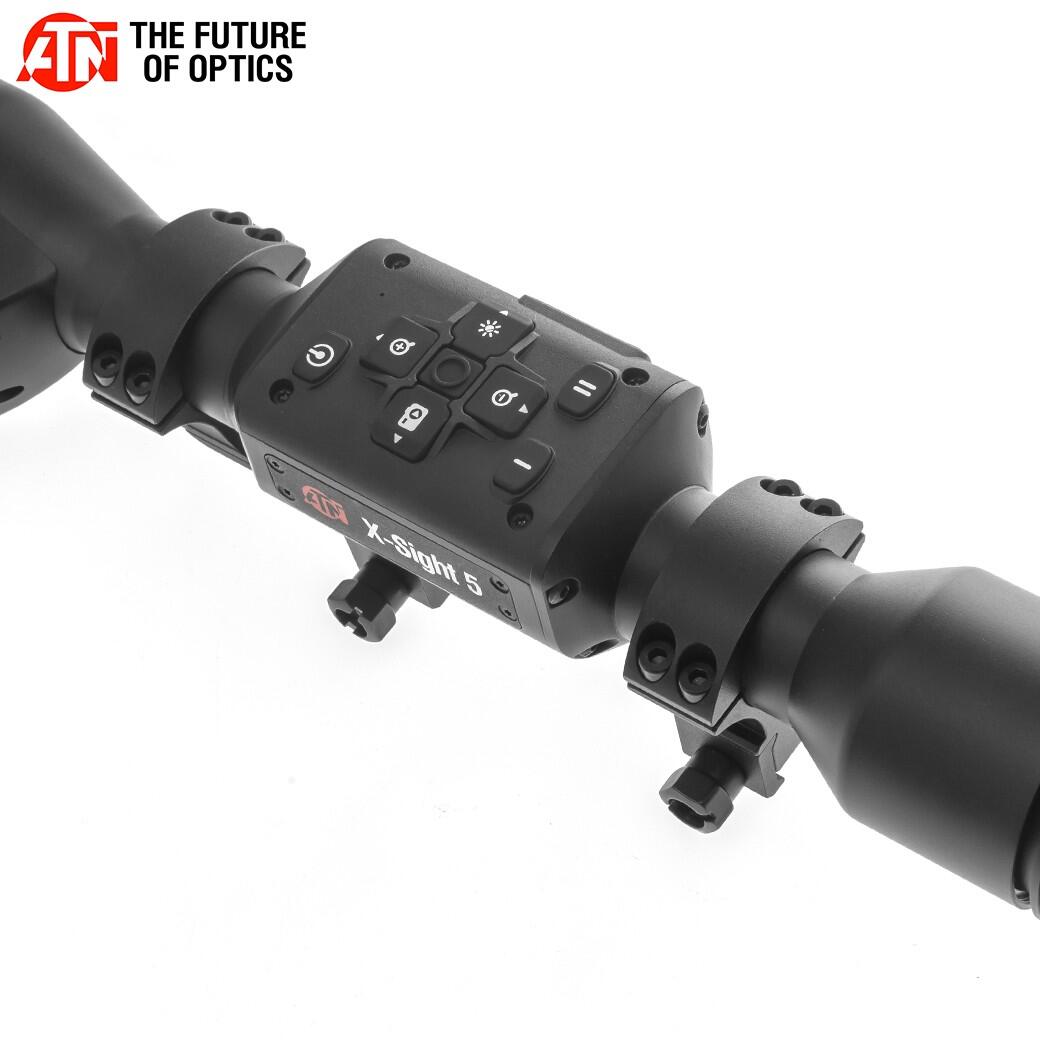 Mira Visão Noturna ATN X-Sight 5 V2 3-15x LRF 4K+ 4/7