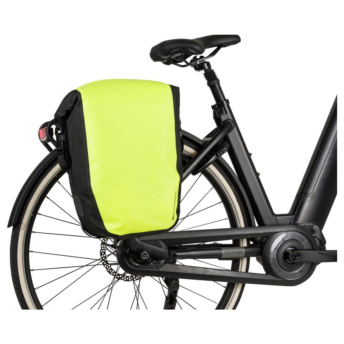 Clean Einzelne Fahrradtasche Shelter Medium Neon Yellow 2/7