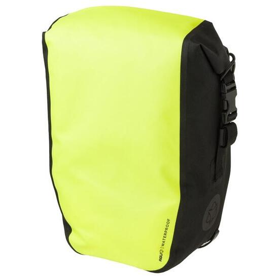 Fietstas Shelter Medium 17L waterdicht neongeel