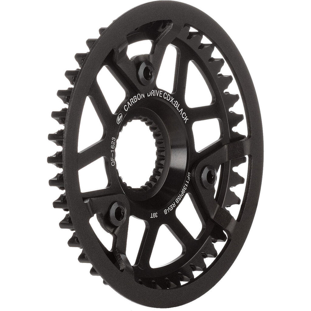 Gates CDX 39T Fin Line cassette sprocket, black.