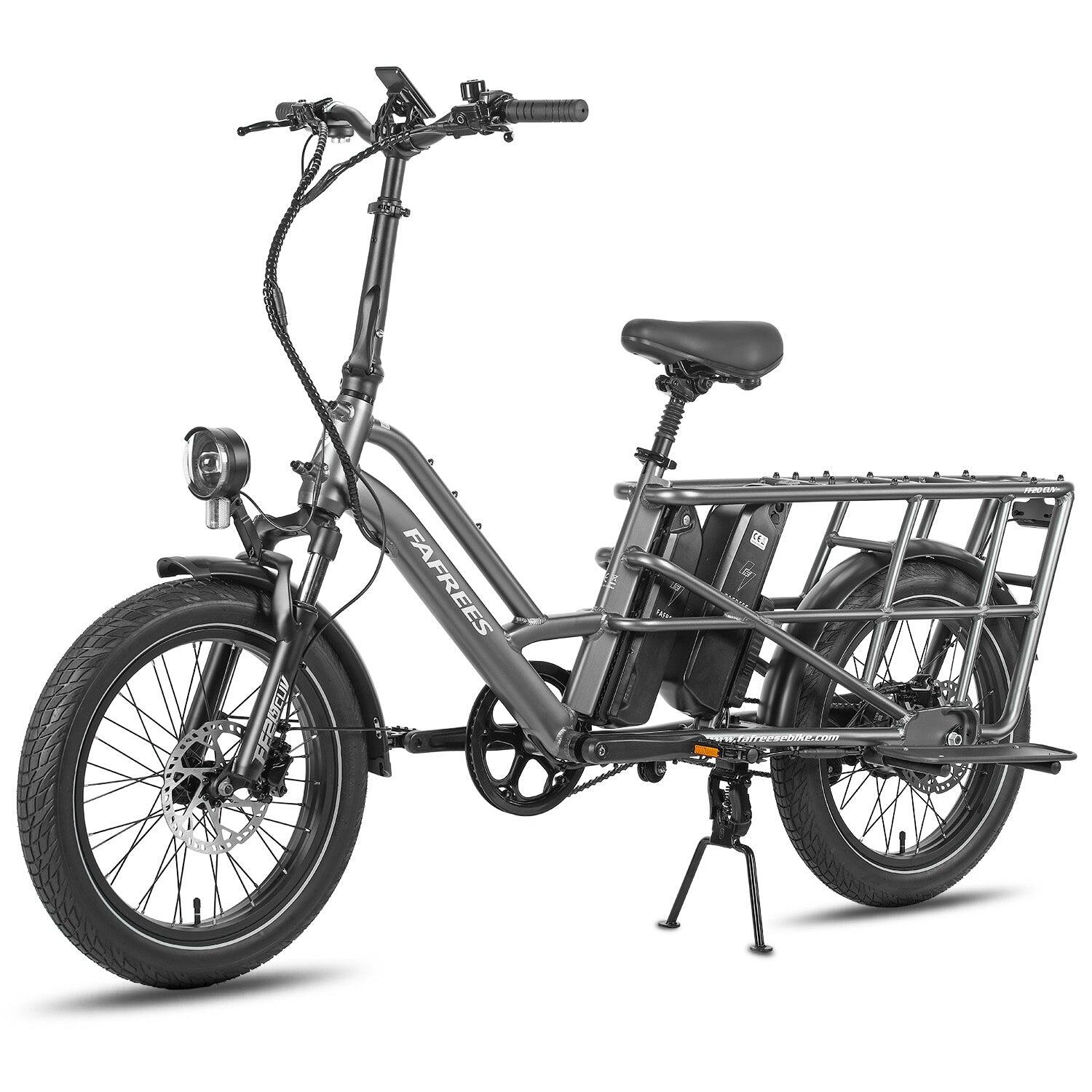 FAFREES FAFREES FF20 CUV Bicicletta Elettrica250W 48V24Ah Grigio Canna Fucile