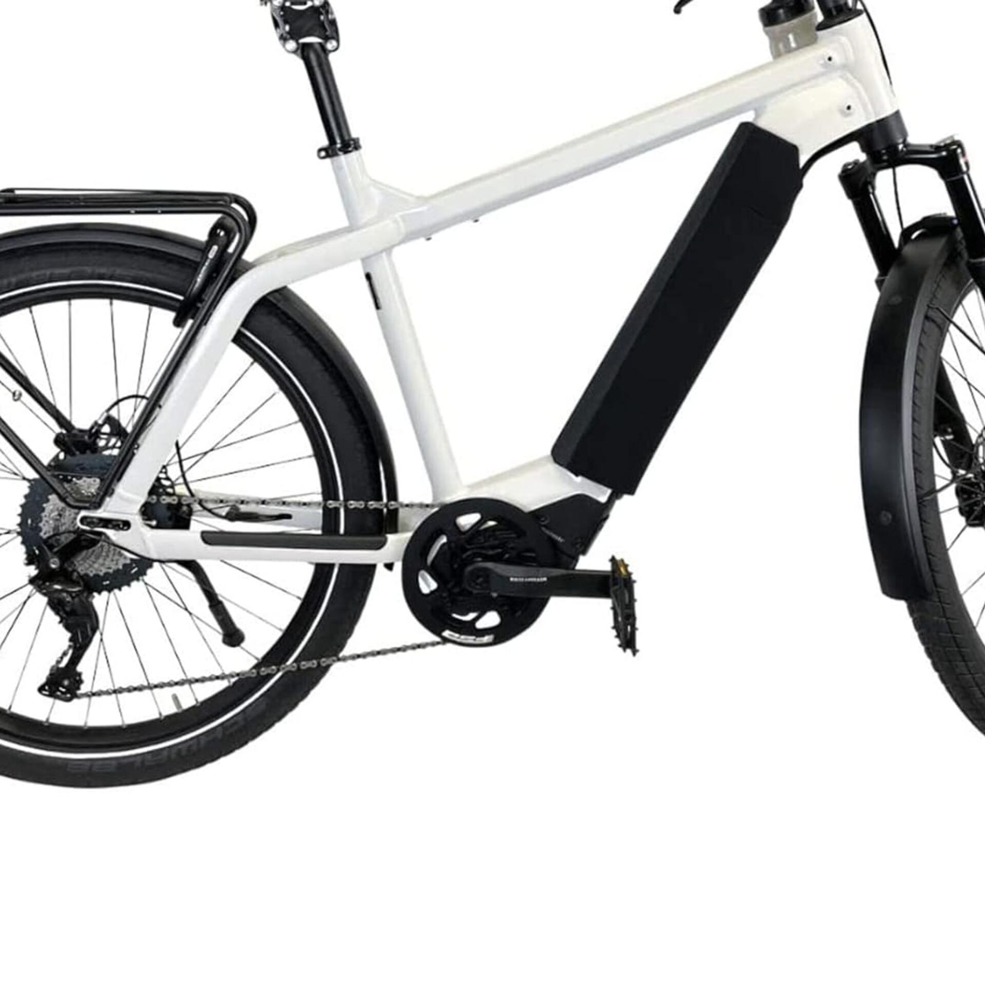 JJQHYC Housse De Protection Pour Batterie De Vélo électrique – Étanche Et Anti-poussière – Tissu Oxford – Universelle 48 X 19 X 24 Cm