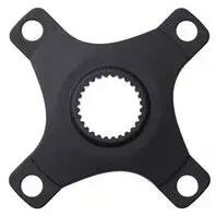 Miranda Bosch4 Crank Spider, Aluminium, BCD 104, 52 mm Chainline, Black.