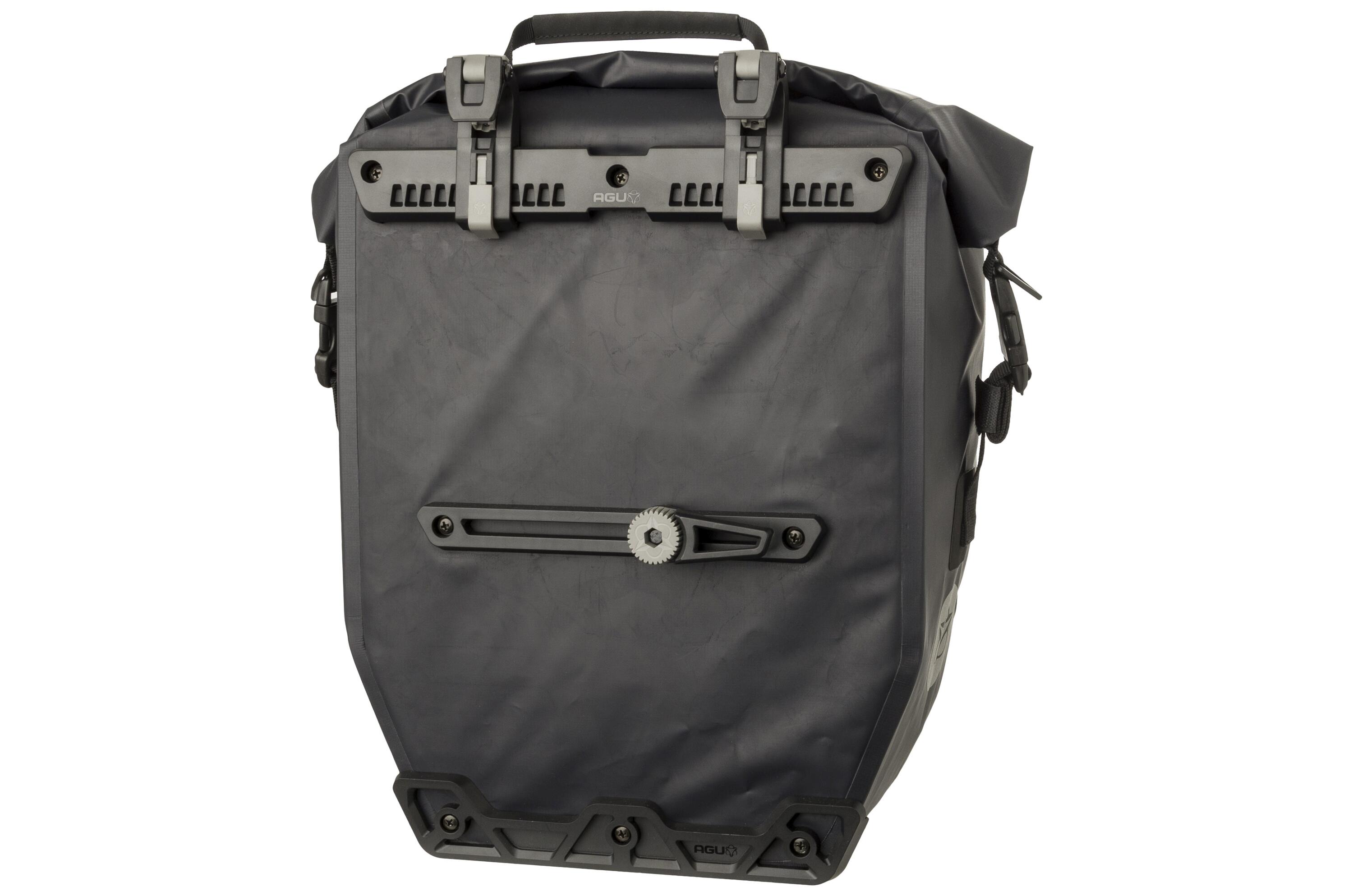 Lichtgewicht Einzelne Fahrradtasche Shelter Click'nGo Large Black 3/6