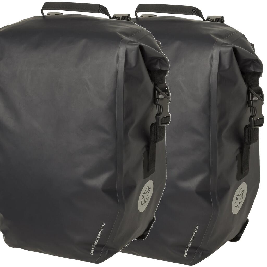 Set Lightweight Single Bike Bag Shelter Click'nGo Large Black