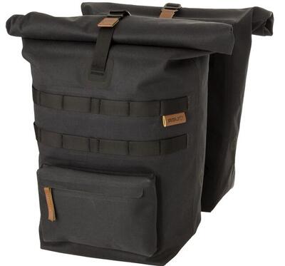 Convoy dubbele fietstas urban click'ngo mik antracite