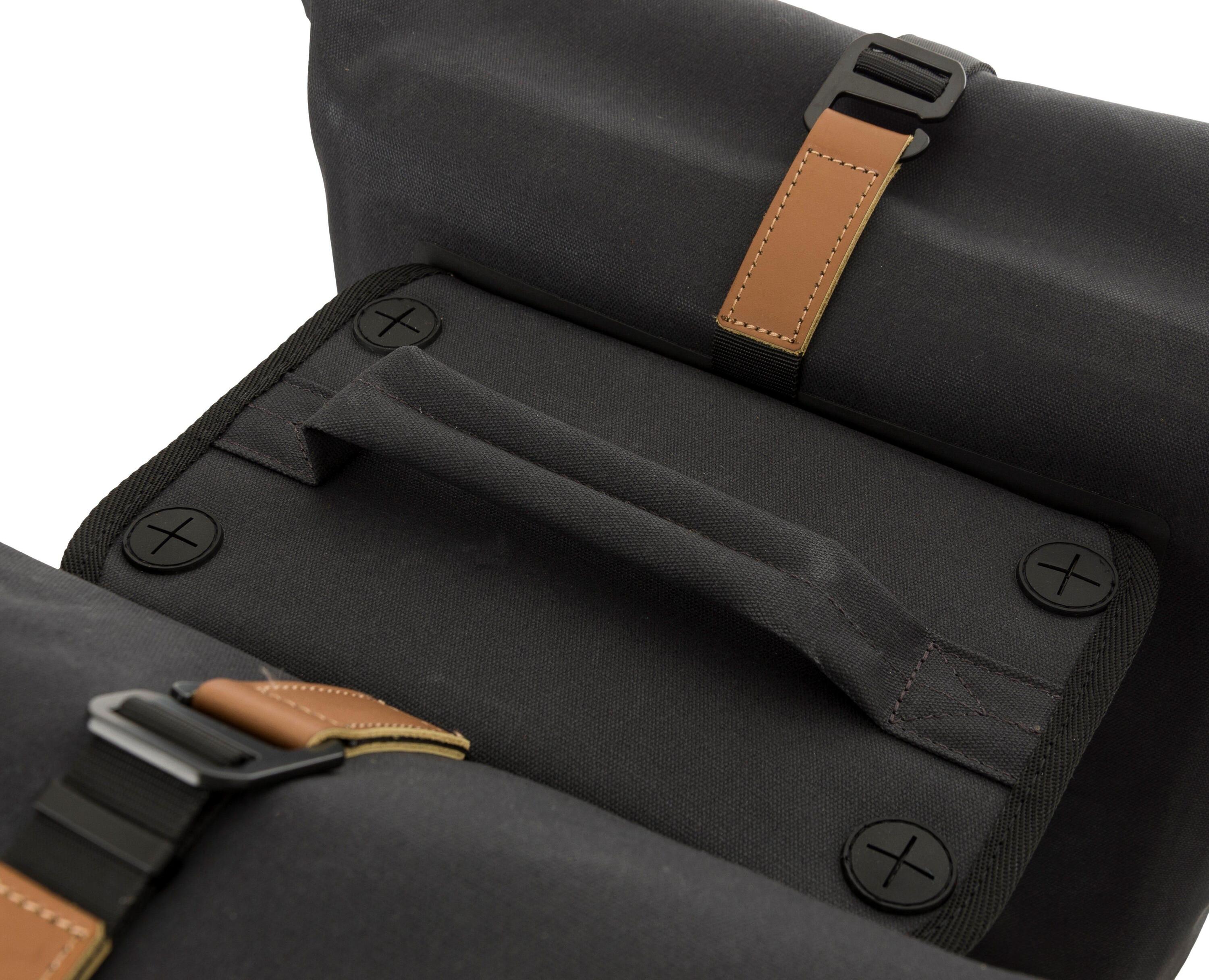 Convoy Bolsa para bicicleta doble Urban Click'nGo MIK Antracite 6/7