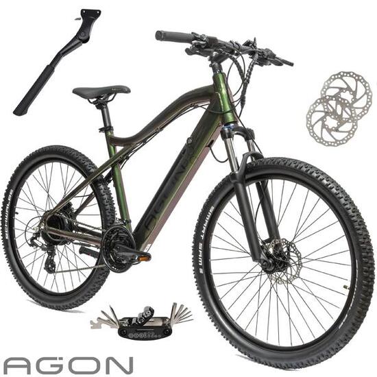 Rower Elektryczny Górski 27,5 Hydraulika MTB Altus Amortyzator 14Ah Shimano