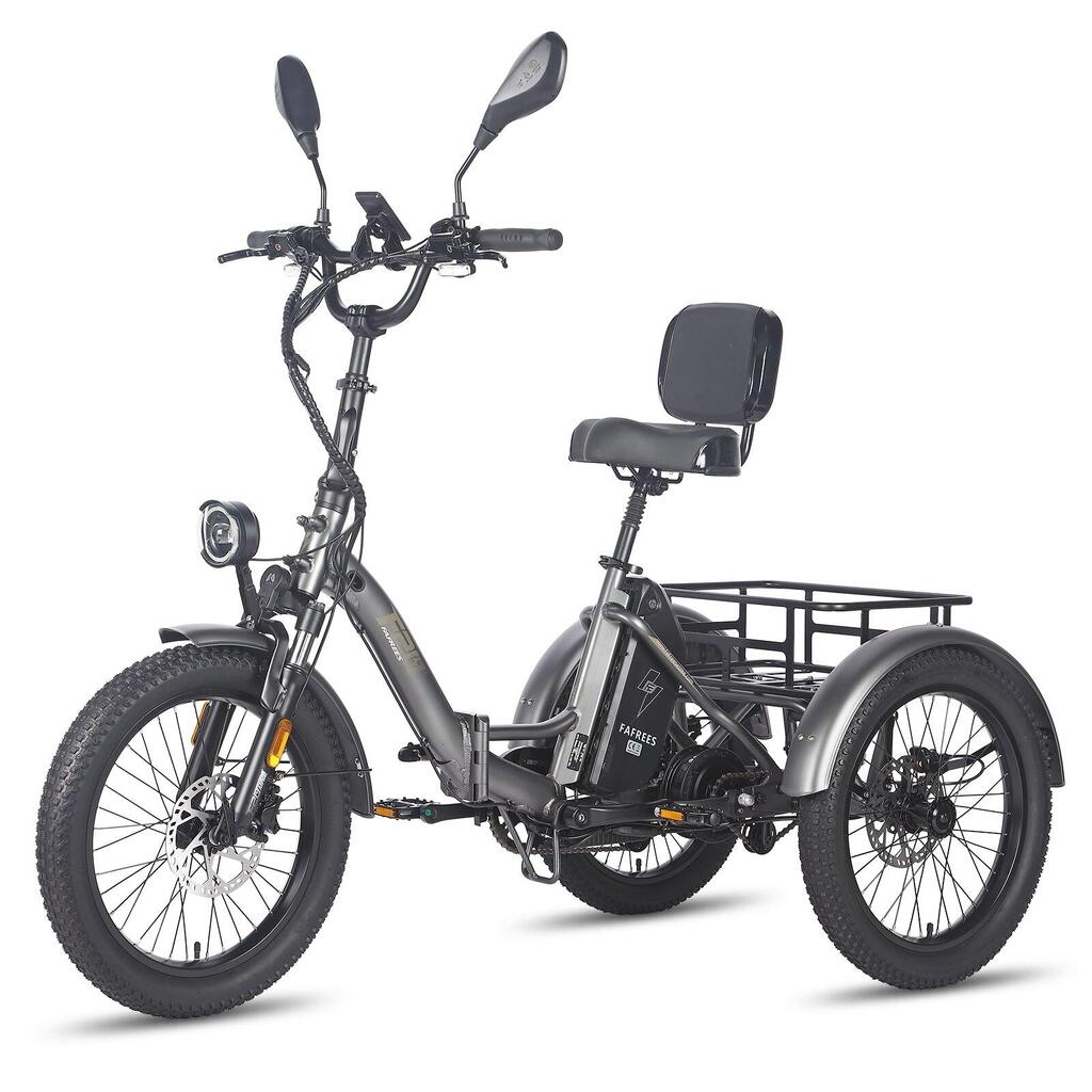 FAFREES F20 Mate Cargo E-Trike 500W 48V23.45AH  20" Gun