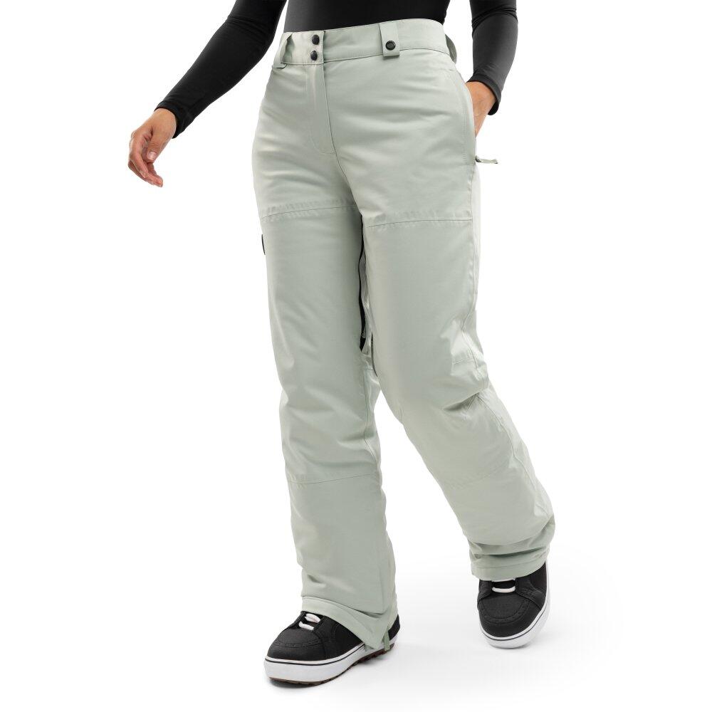 Siroko - Pantalon Snowboard Femme Sports D'Hiver P1-w Kogen Vert - Pantalons - Vert - Decathlon