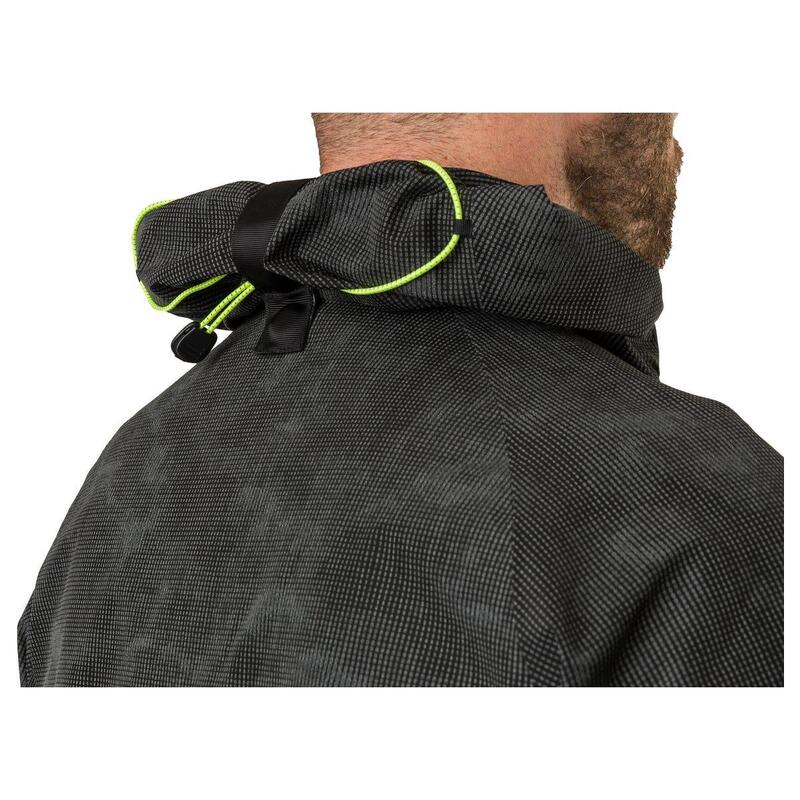 Tech Rain Jacket Commuter Men Hi-vis & Reflection