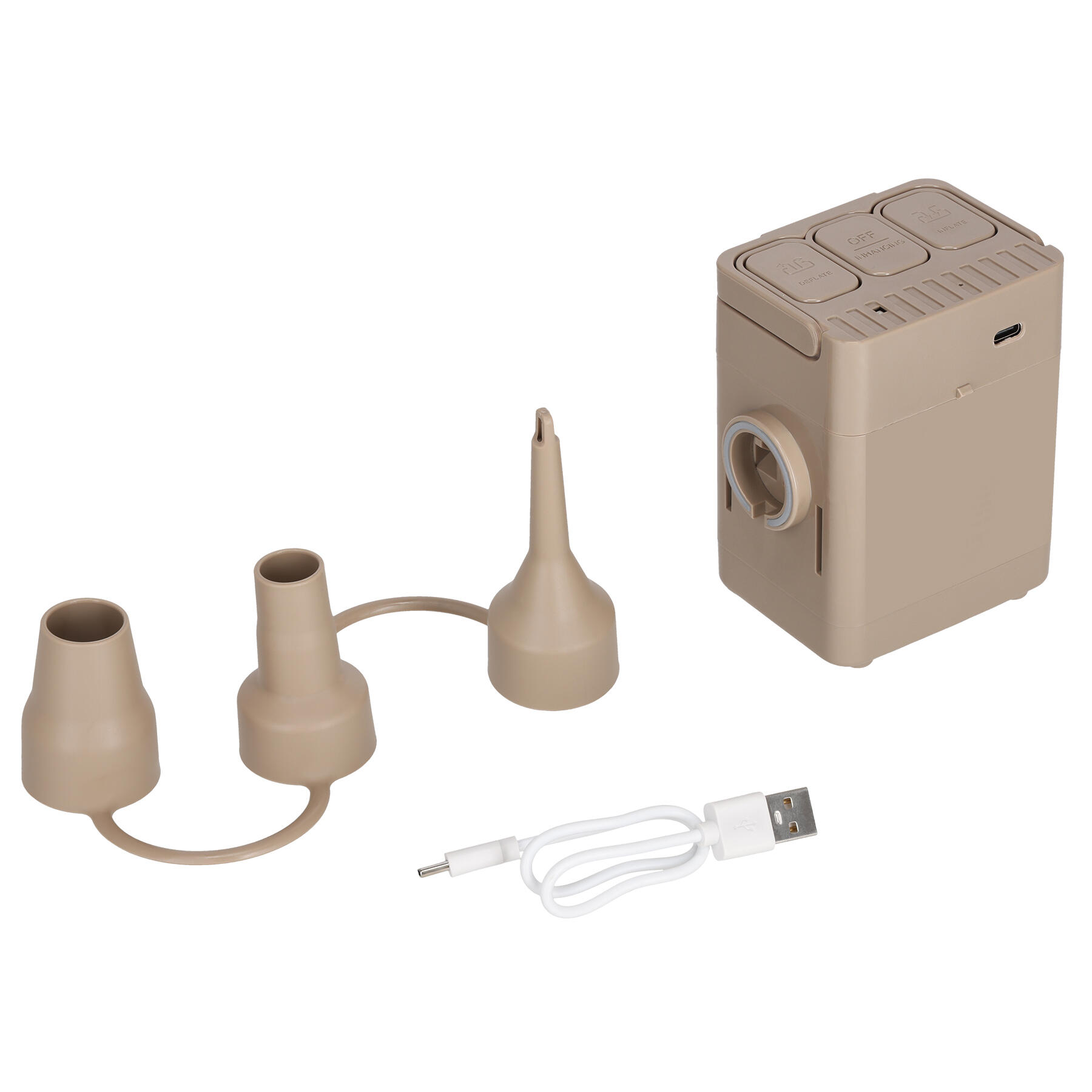 Tweepersoonsmatras kingsize + elektrische pomp NC2808 Nils Camp 7/7