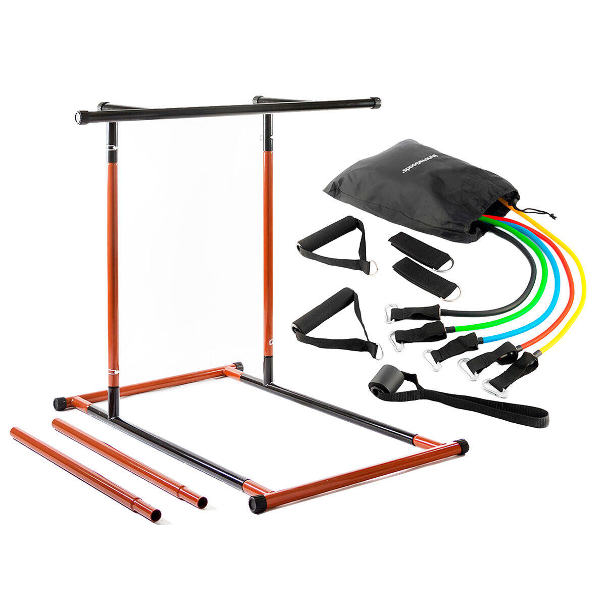 Innovagoods - Pack Station De Tractions Avec Set De Bandes De Résistance Innovagoods - Barre De Traction - Multicolore - No Size - Decathlon