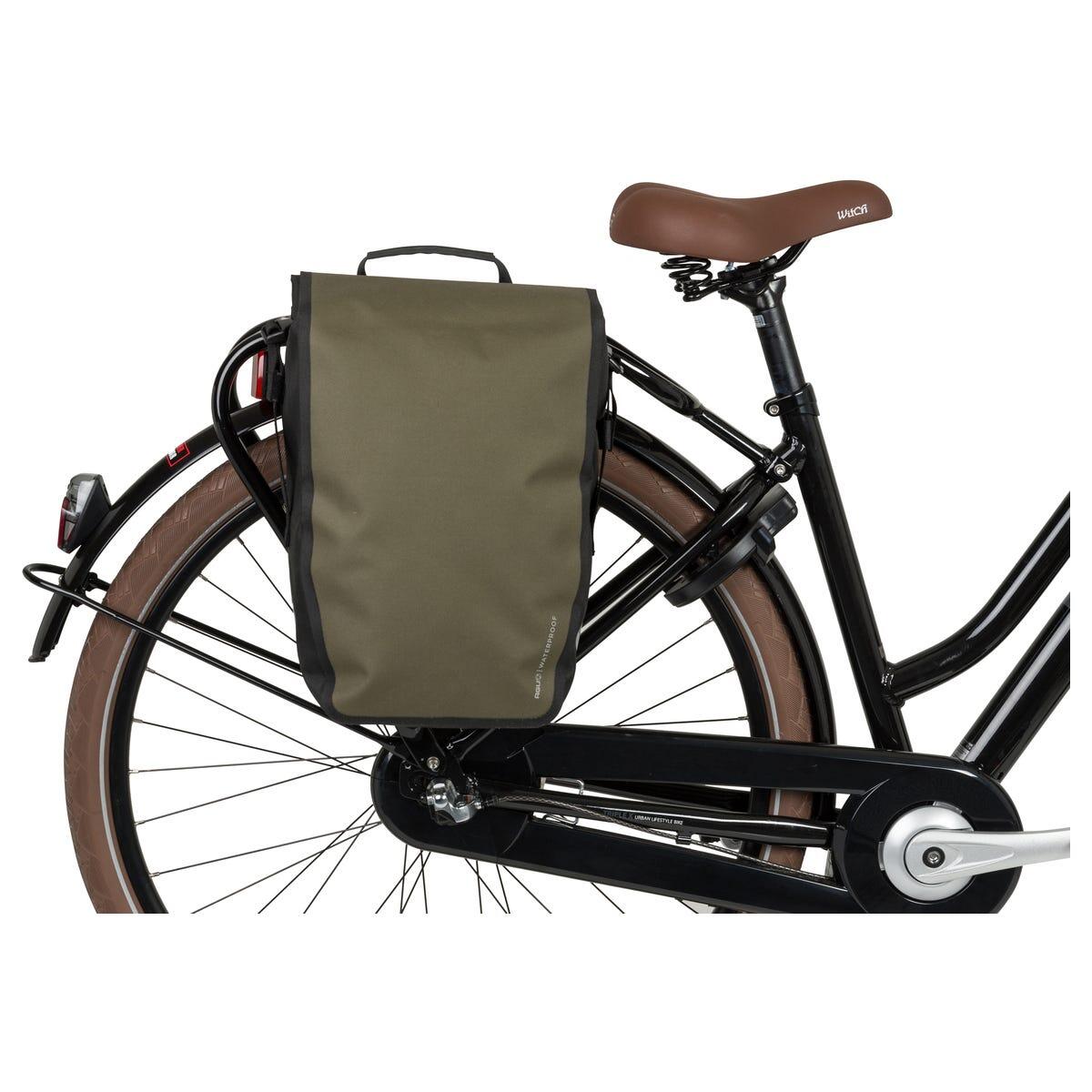 Clean Einzelne Fahrradtasche Shelter Click'nGo Medium  Green 2/7
