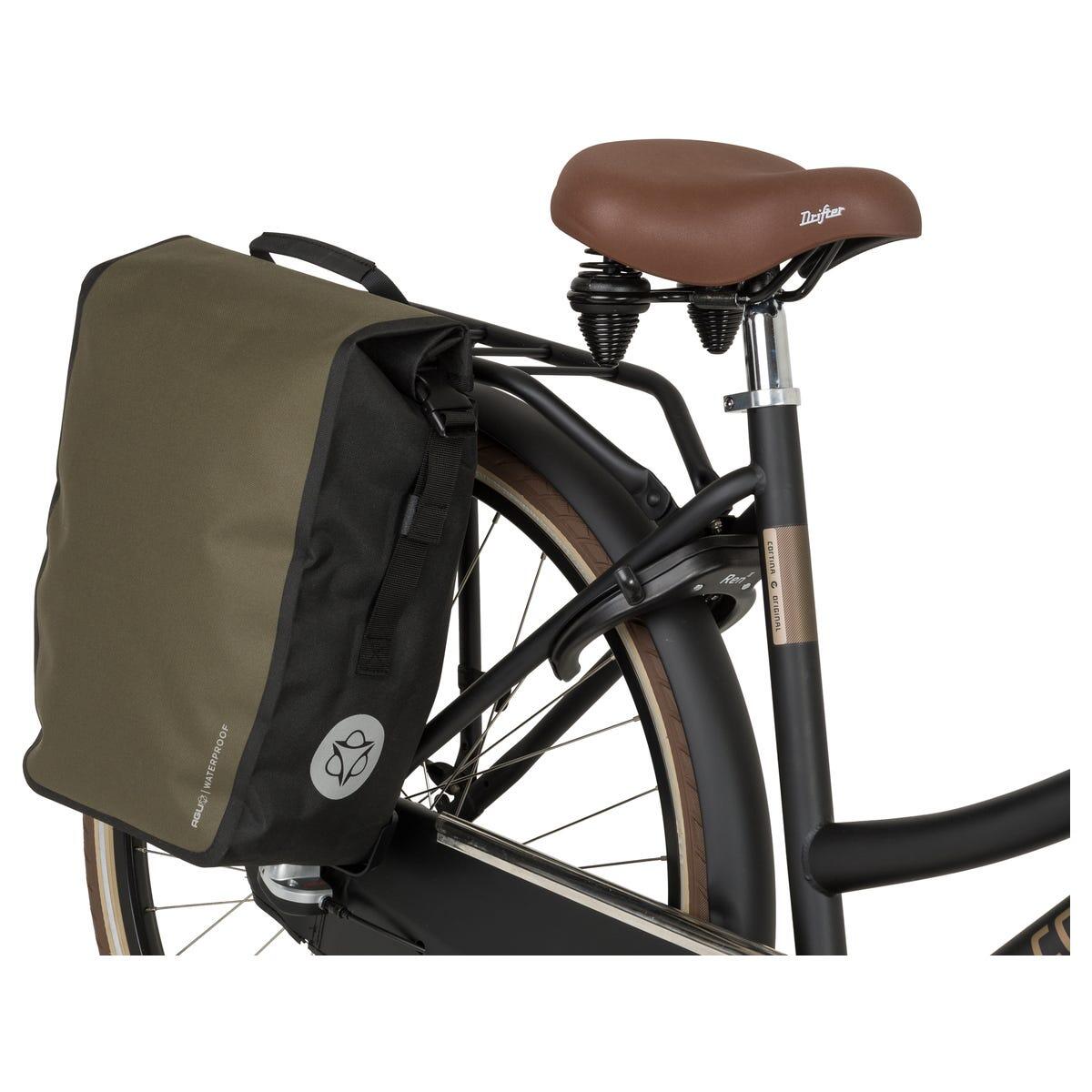 Clean Einzelne Fahrradtasche Shelter Click'nGo Medium  Green 5/7