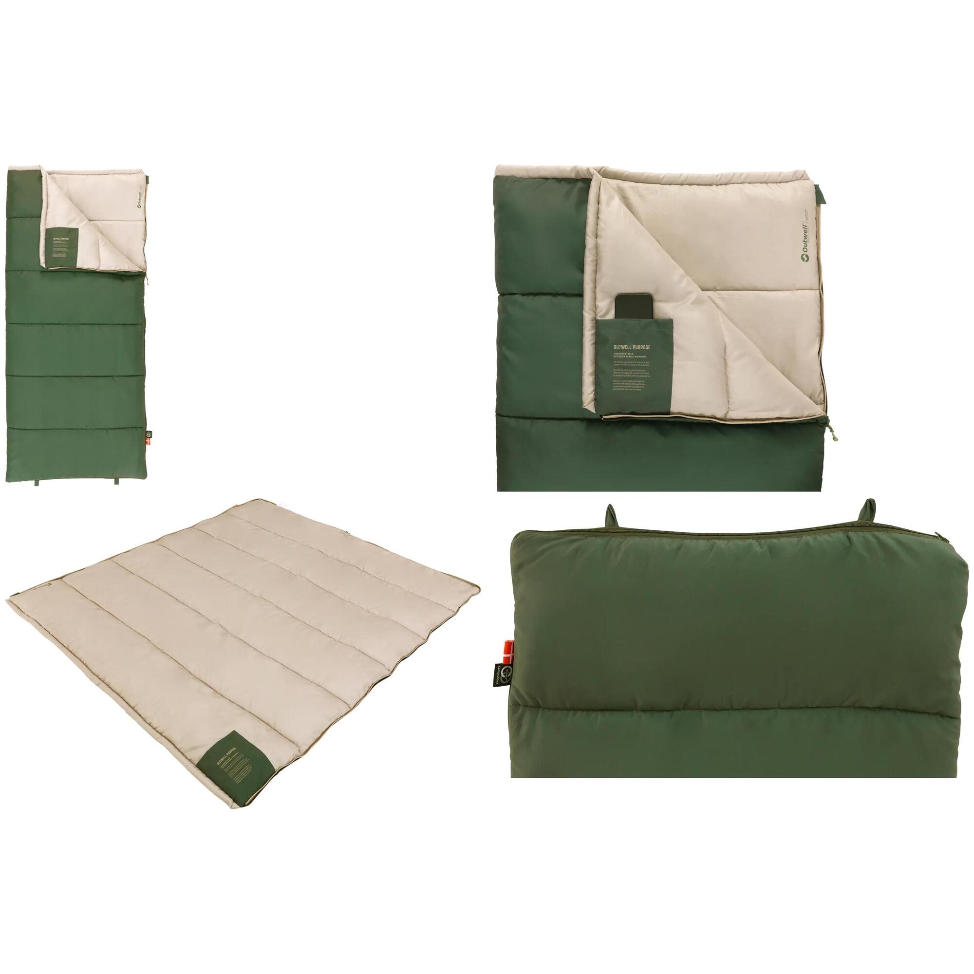 Śpiwór dziecięcy Outwell Champ Kids (130 cm) 2/6
