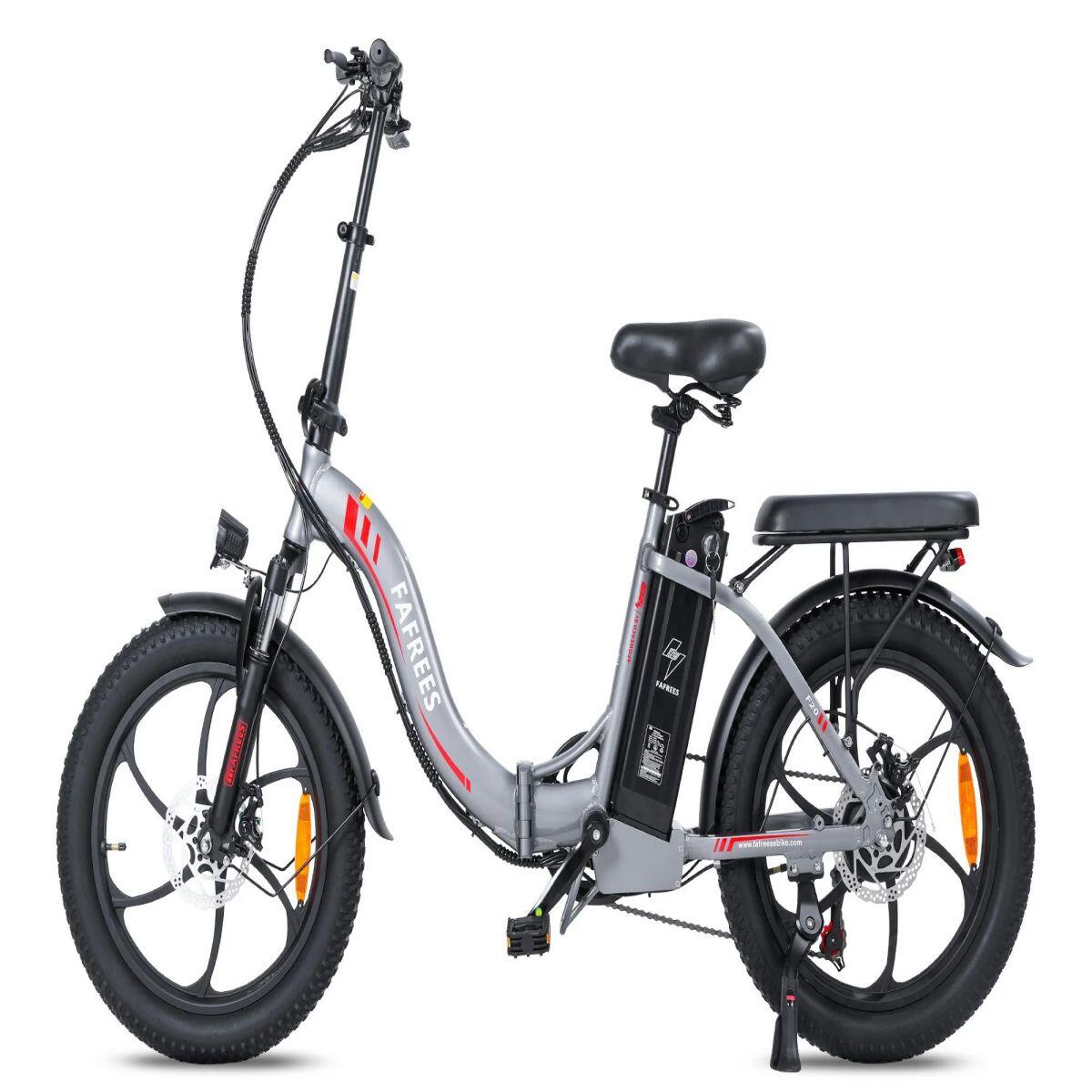 Bicicleta Elétrica FAFREES F20 250W 576WH Cinza 2/5