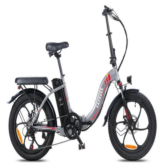 FAFREES F20 elektrische fiets 250W 576Wh Grijs