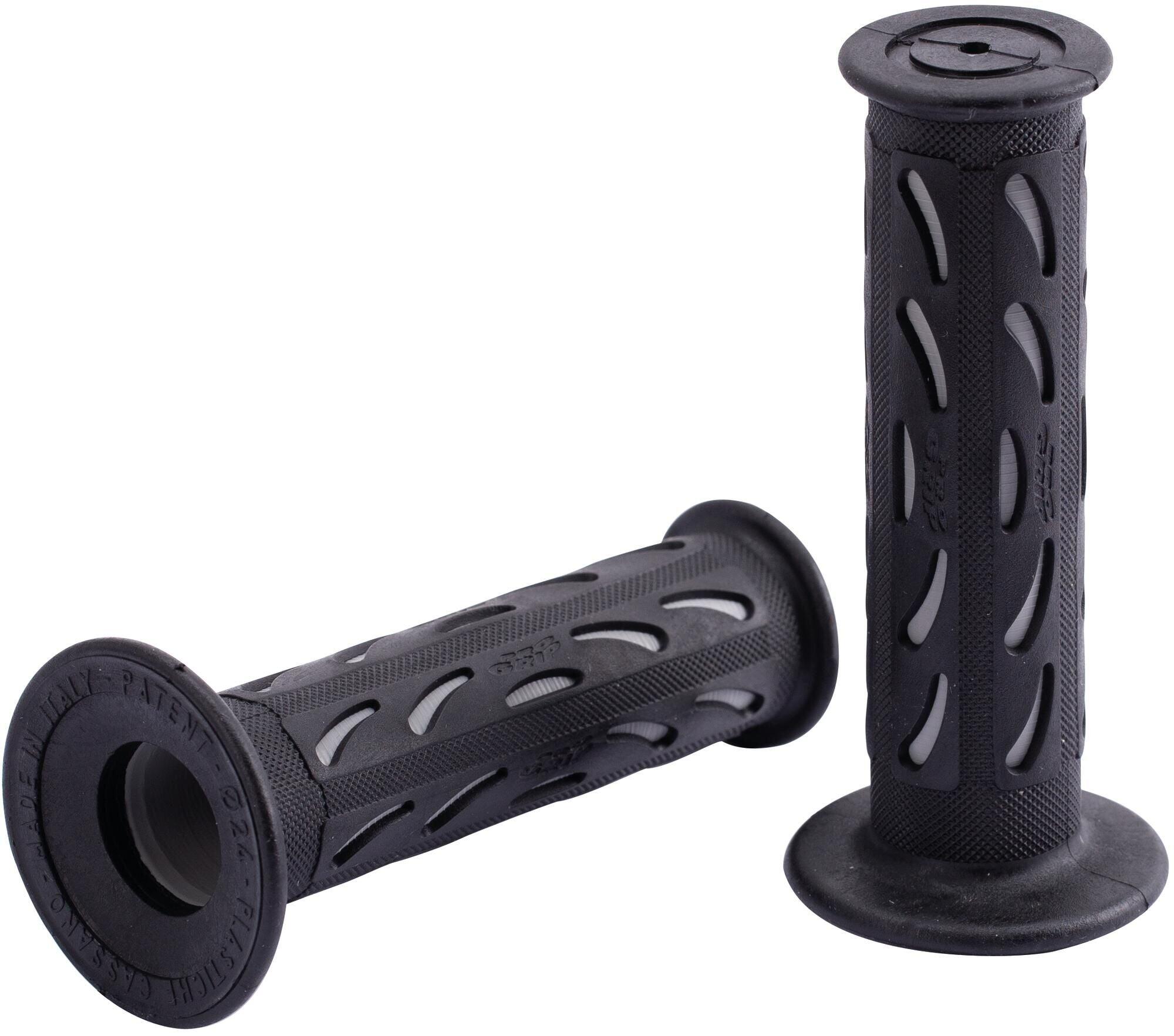 Chwyty PROGRIP 724 zamknięte 122 mm czarny/szary