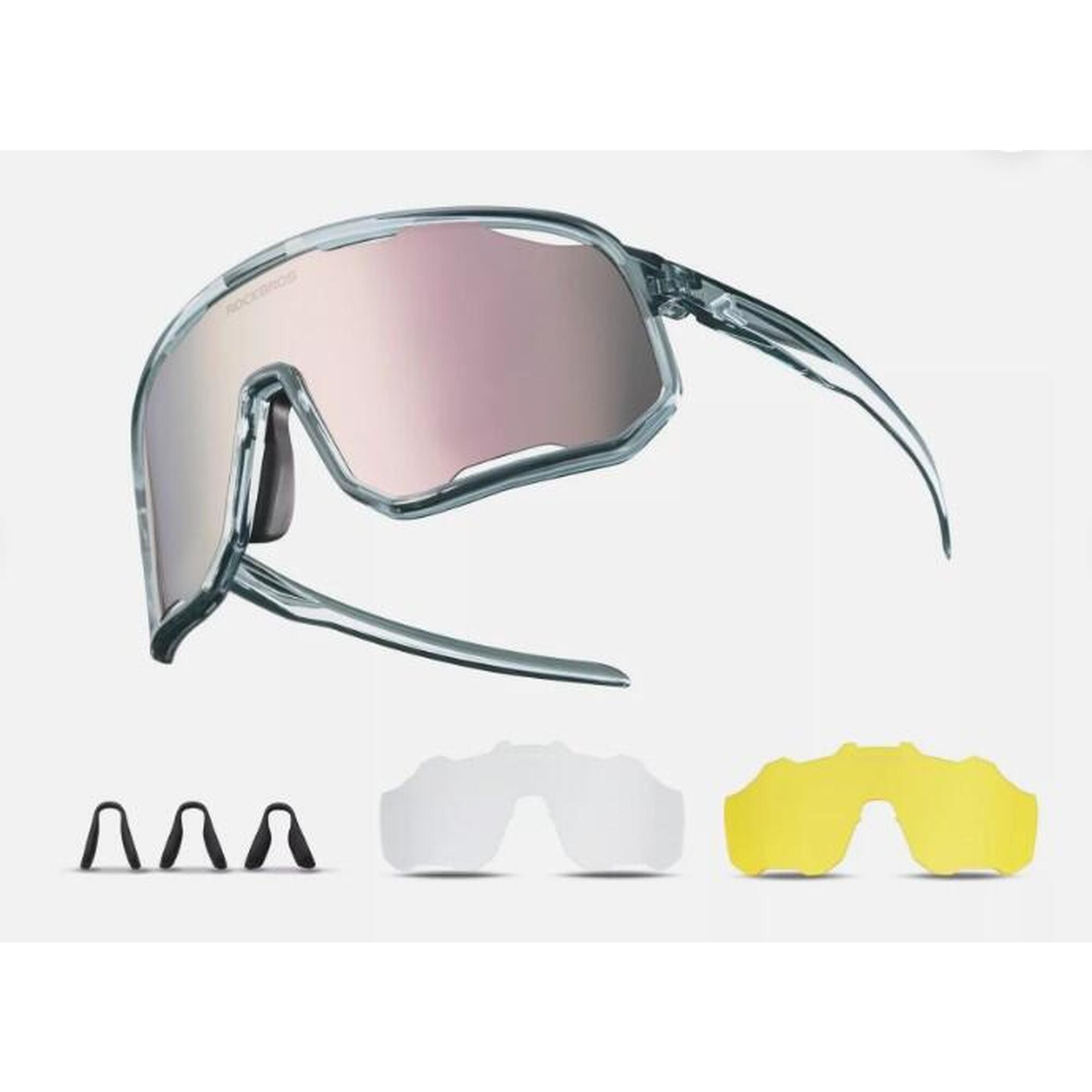 Ochelari ciclism ROCKBROS fotocromatici polarizați unisex