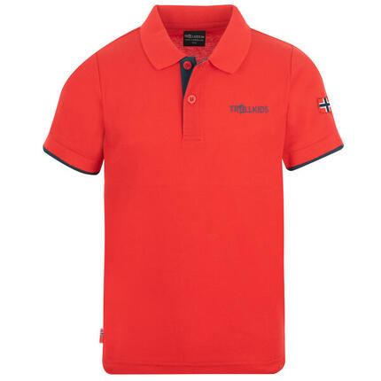 Polo Bergen XT pour enfants bleu marine / bleu moyen