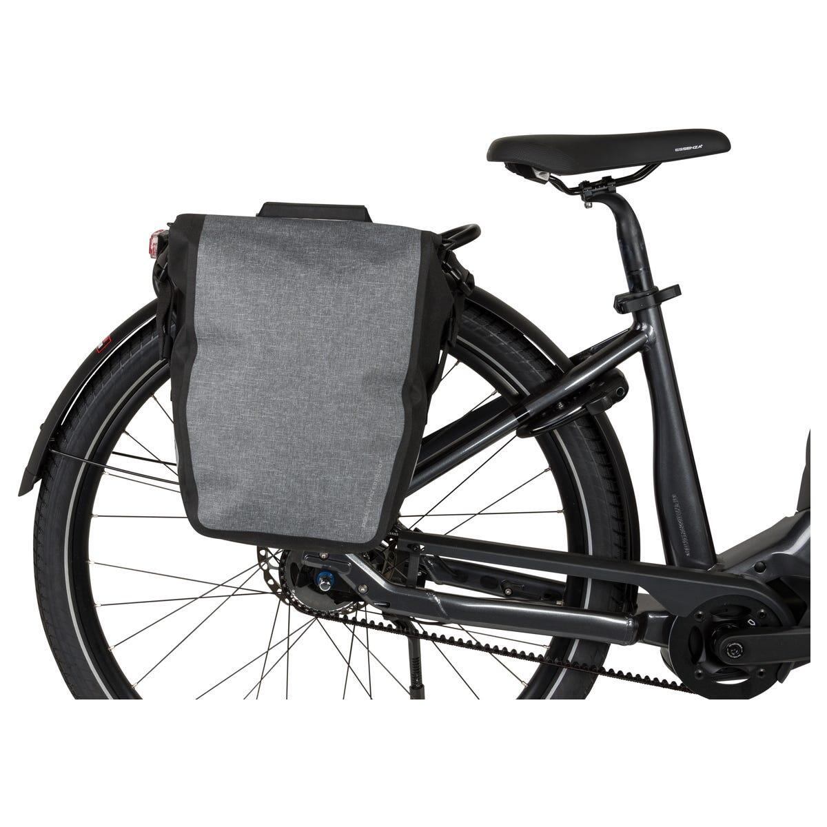 Clean Einzelne Fahrradtasche Shelter Click'nGo Medium Melange Grey 2/6