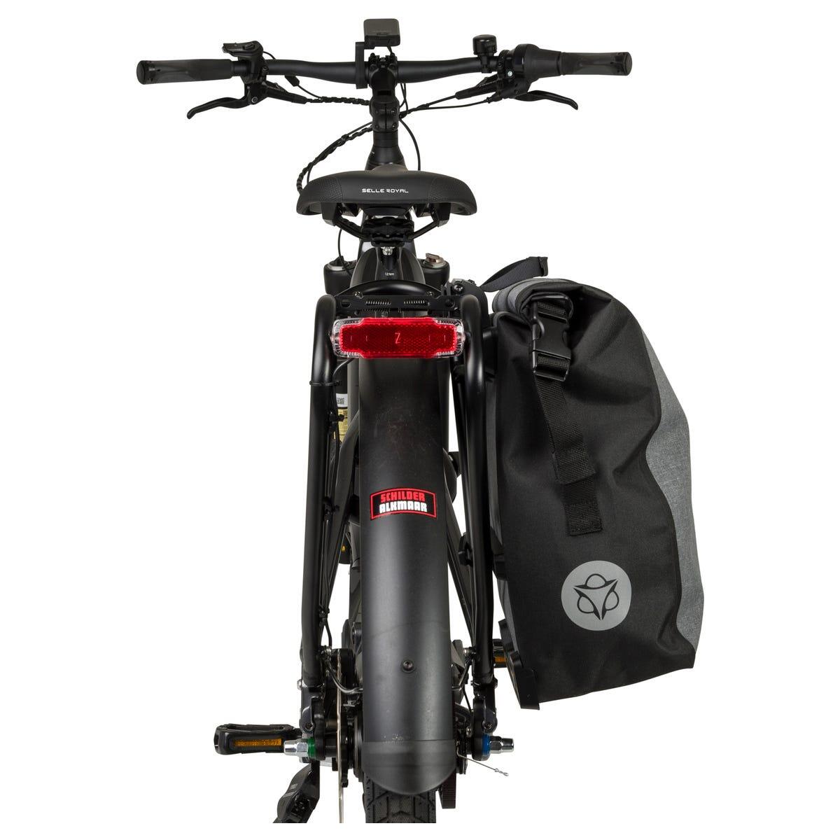 Clean Einzelne Fahrradtasche Shelter Click'nGo Medium Melange Grey 6/6
