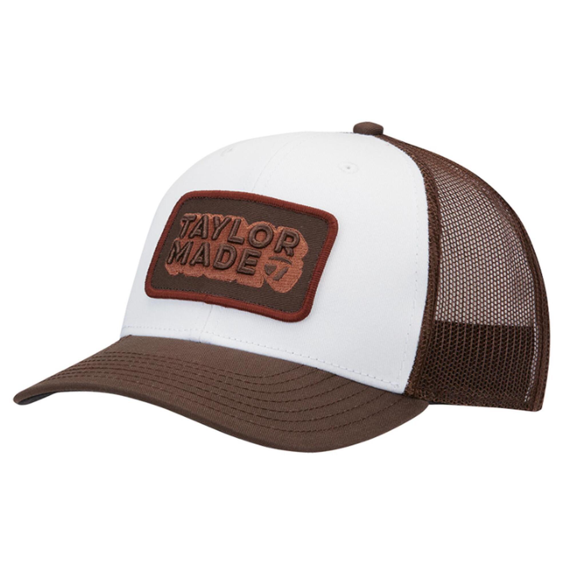 Taylormade - Taylormade New Retro Trucker Hat, Casquette De Golf Pour Homme, Marron/blanc - Casquette - Blanc|marron - No Size - Decathlon