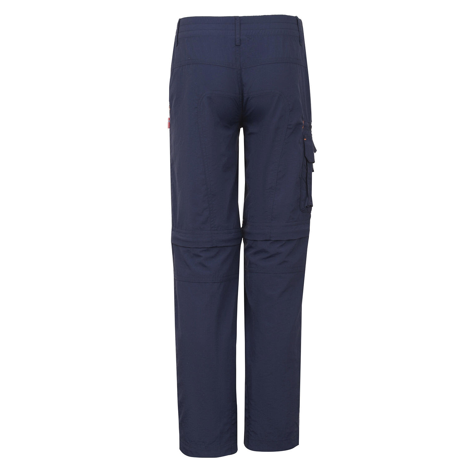 Enfants Oppland Pants Coupe Slim Bleu marine/orange 2/3